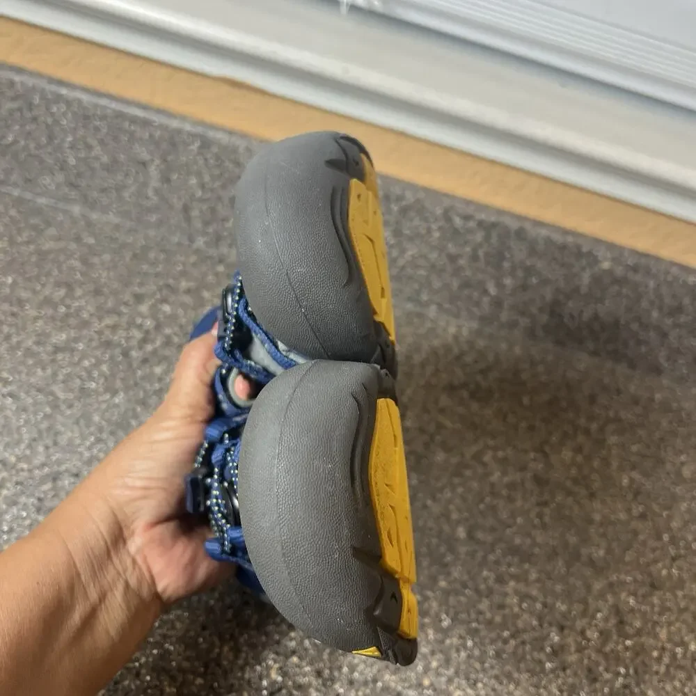 Keen Newport H2 Sandals Kids Size 4 Summer Comfort Outdoor Navy Blue Waterproof